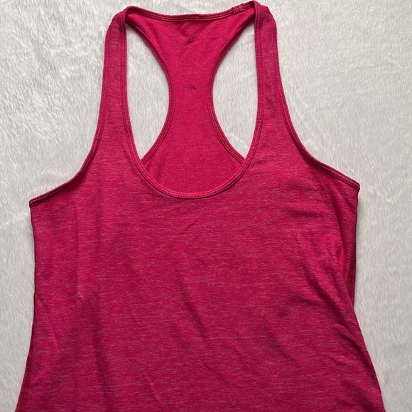 Lululemon athletic hot pink tank top size 4 - Picture 2 of 6